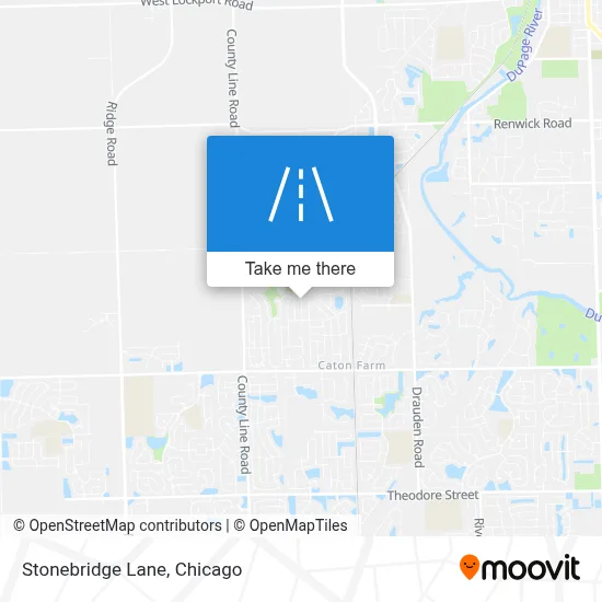 Stonebridge Lane map