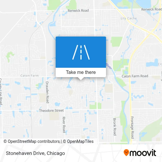 Stonehaven Drive map