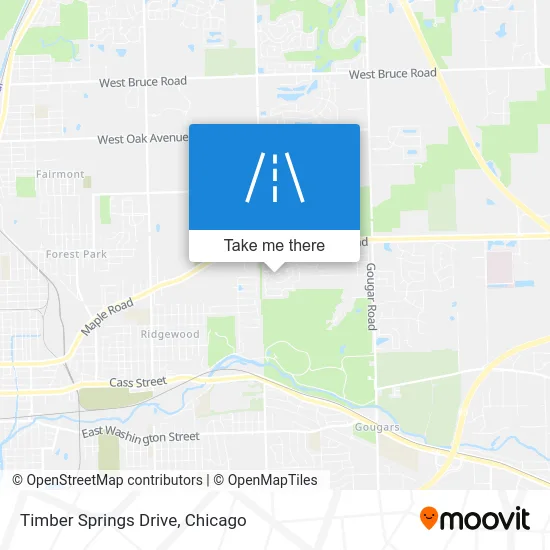 Timber Springs Drive map