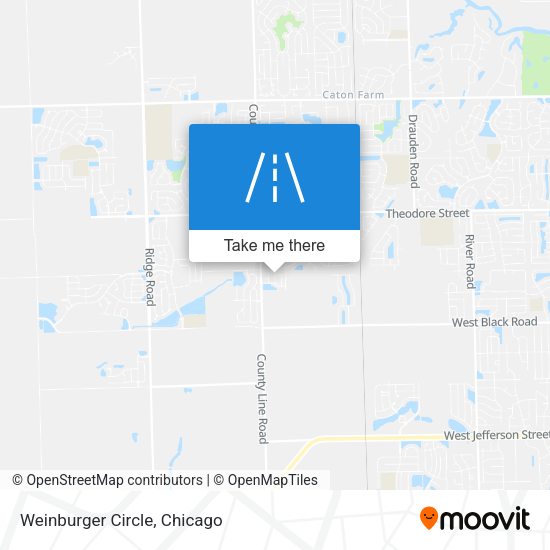 Mapa de Weinburger Circle