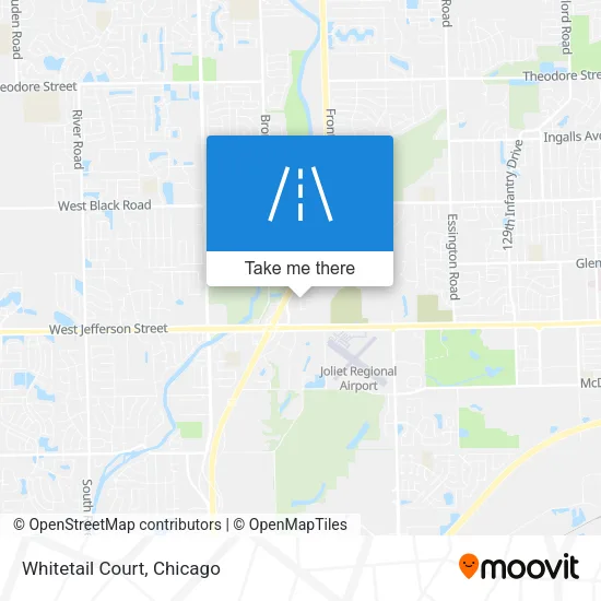 Whitetail Court map