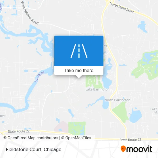 Fieldstone Court map