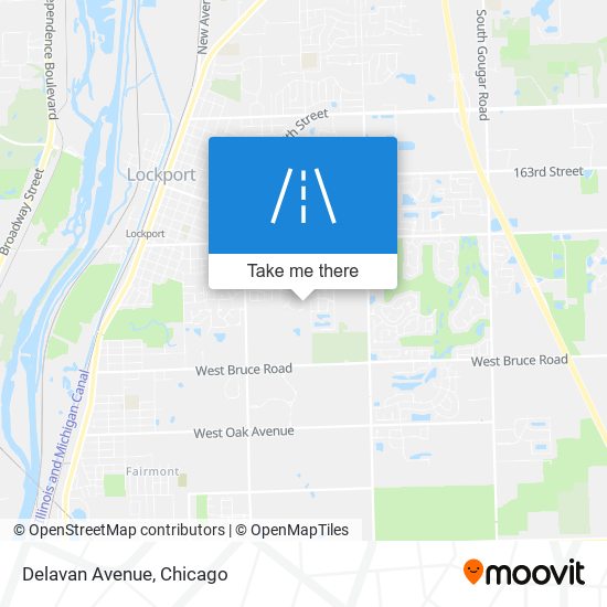 Delavan Avenue map