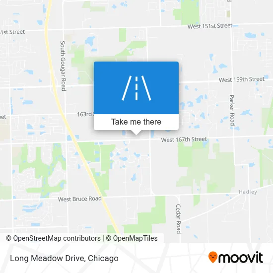 Long Meadow Drive map
