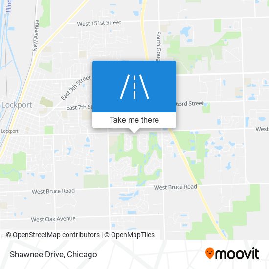 Shawnee Drive map