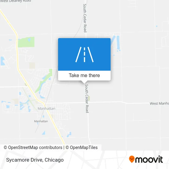 Sycamore Drive map