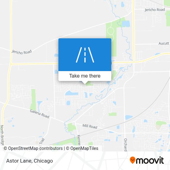 Mapa de Astor Lane