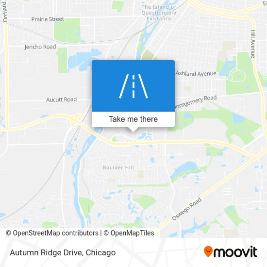 Autumn Ridge Drive map