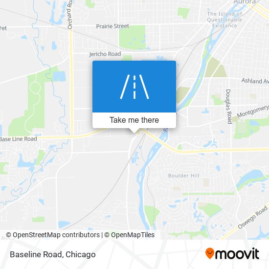 Mapa de Baseline Road