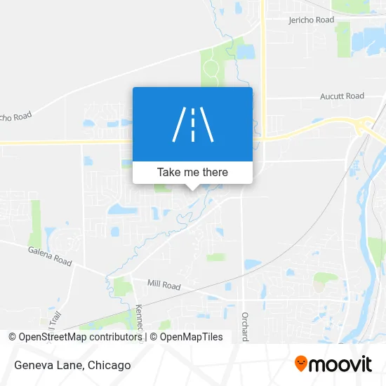 Geneva Lane map
