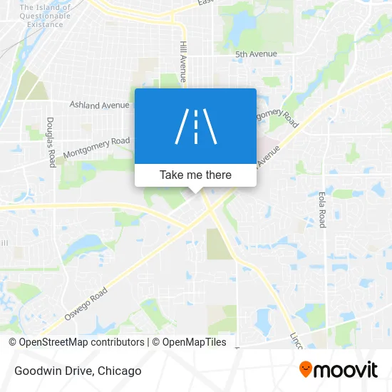 Goodwin Drive map