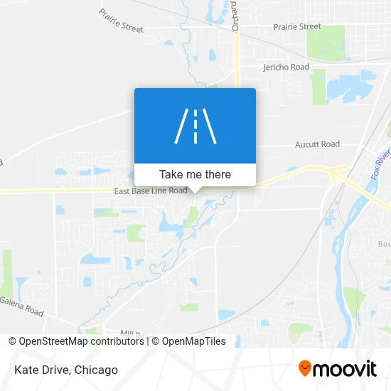 Kate Drive map