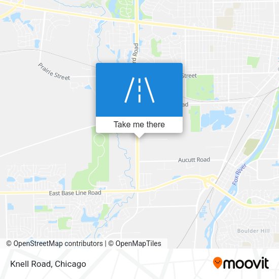 Mapa de Knell Road