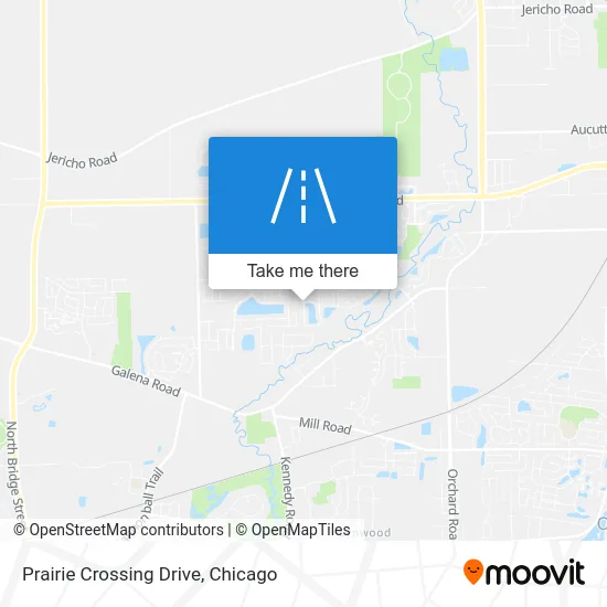 Prairie Crossing Drive map
