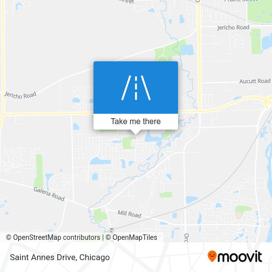 Mapa de Saint Annes Drive