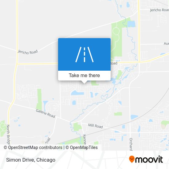 Mapa de Simon Drive