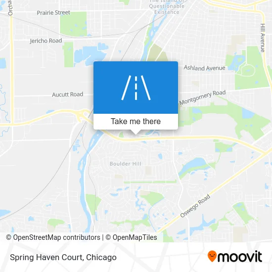 Spring Haven Court map