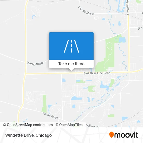 Windette Drive map