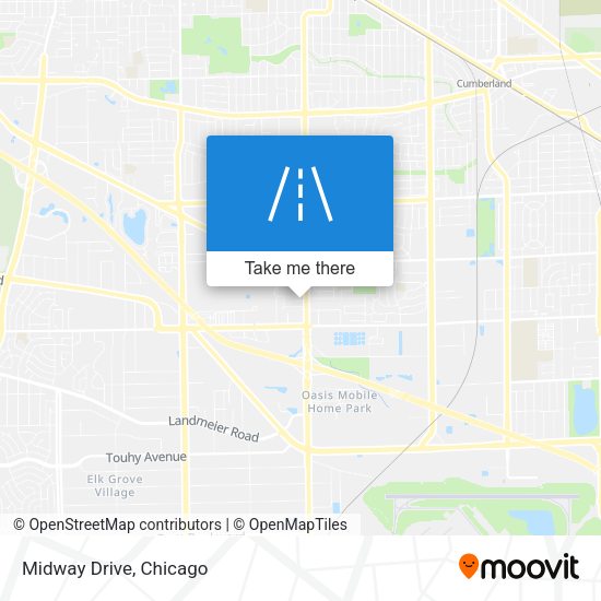 Mapa de Midway Drive
