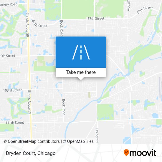 Mapa de Dryden Court