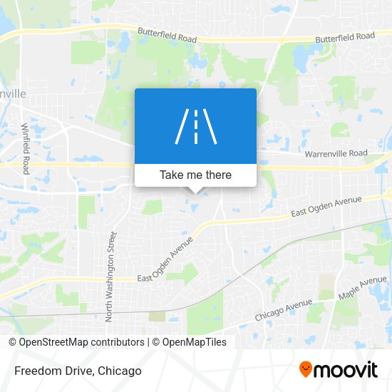 Freedom Drive map