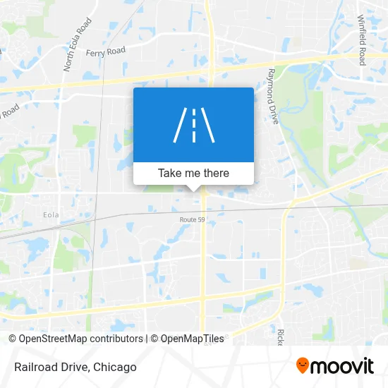 Railroad Drive map