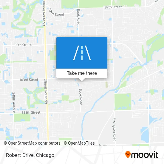 Robert Drive map