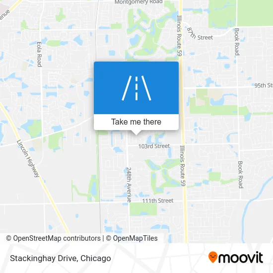 Stackinghay Drive map