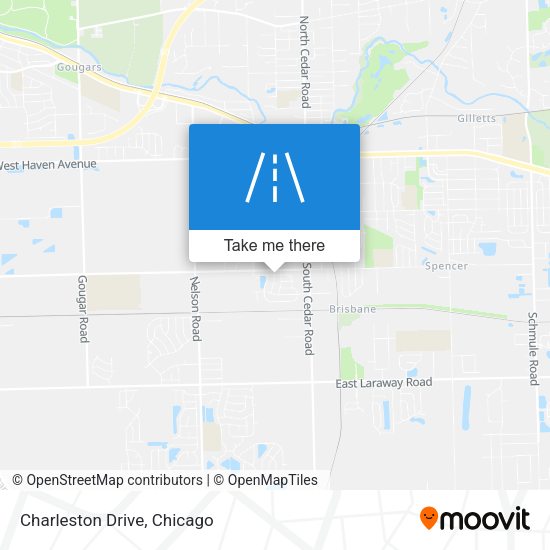 Mapa de Charleston Drive