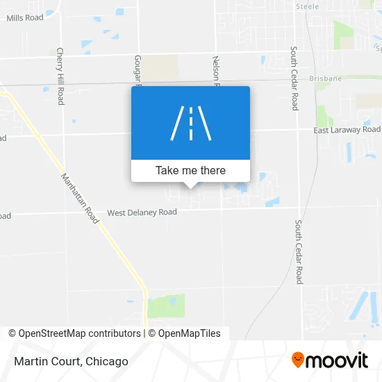 Martin Court map