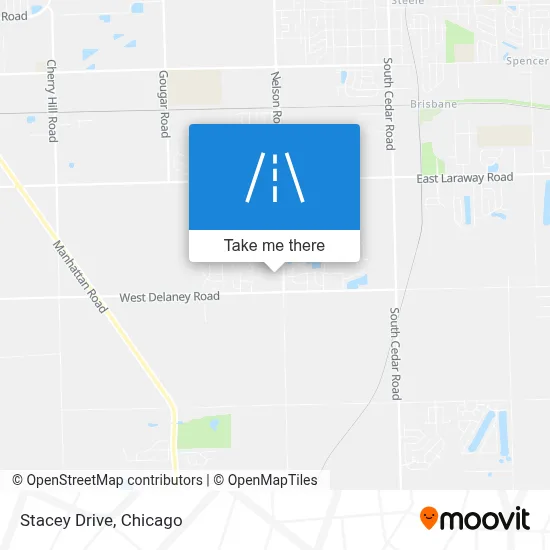 Stacey Drive map