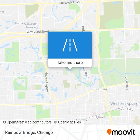 Mapa de Rainbow Bridge