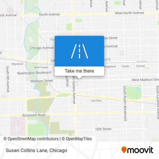 Susan Collins Lane map