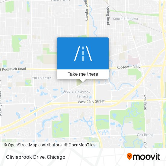 Oliviabrook Drive map