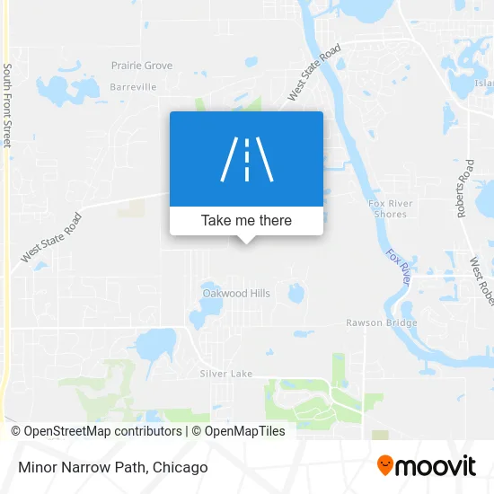 Minor Narrow Path map