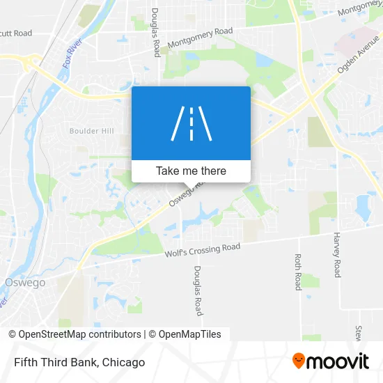 Fifth Third Bank map