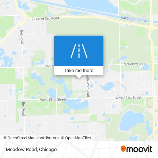 Mapa de Meadow Road