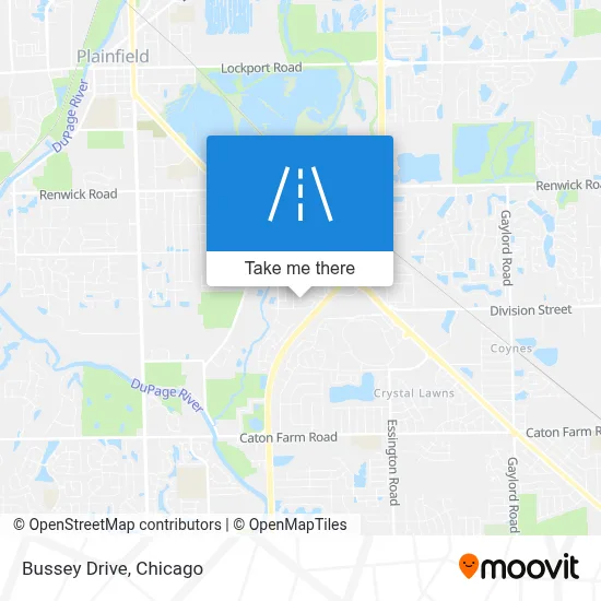 Bussey Drive map