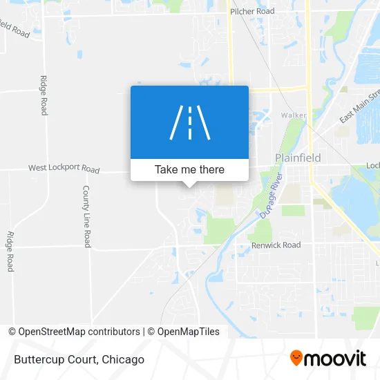 Buttercup Court map