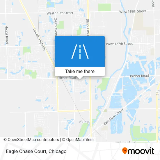 Eagle Chase Court map