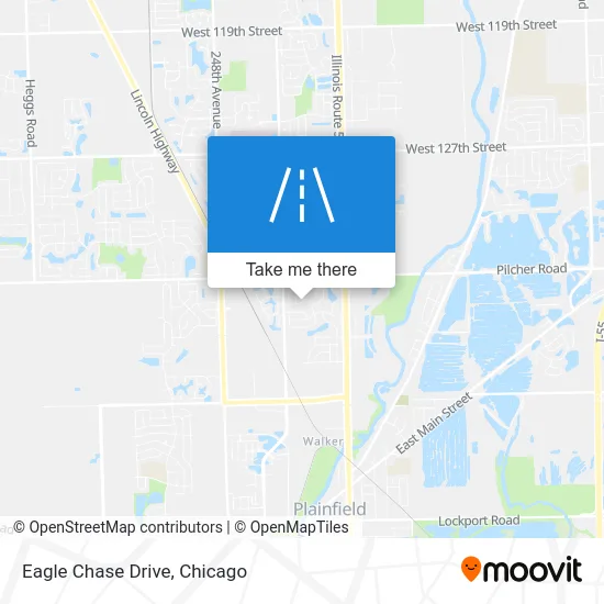 Eagle Chase Drive map