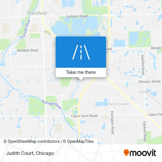 Judith Court map