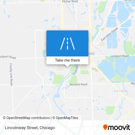 Lincolnway Street map