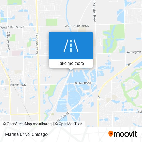 Mapa de Marina Drive