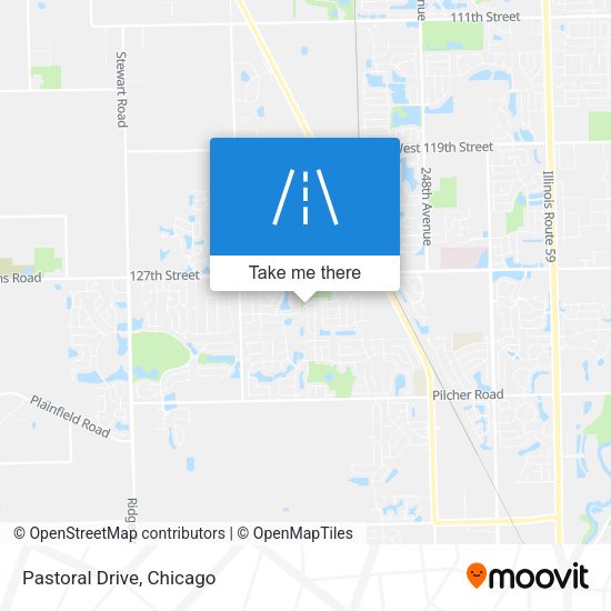 Mapa de Pastoral Drive