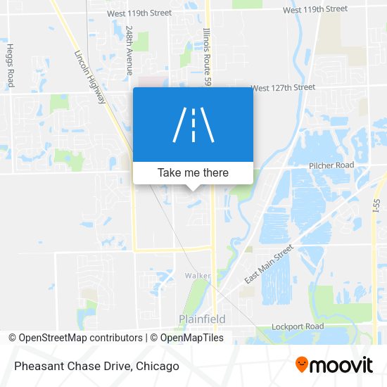 Mapa de Pheasant Chase Drive