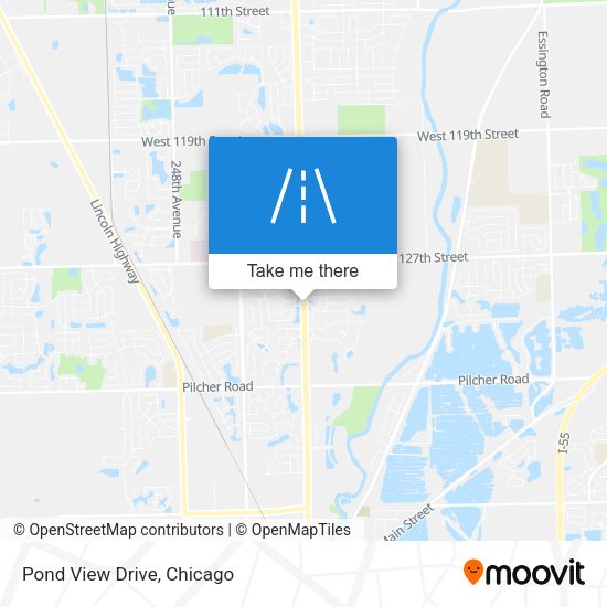 Mapa de Pond View Drive