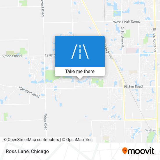 Mapa de Ross Lane