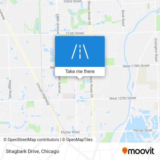 Mapa de Shagbark Drive