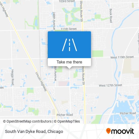 Mapa de South Van Dyke Road